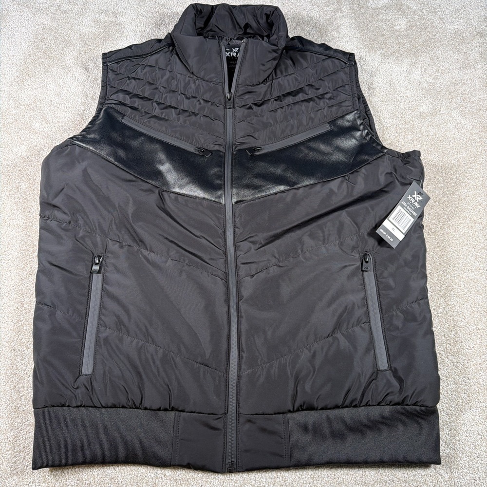 XRay Jeans‎ Mens Vest XL Black Streetwear Lightweight NEW